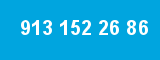 913 152 26 86 913 152 26 86